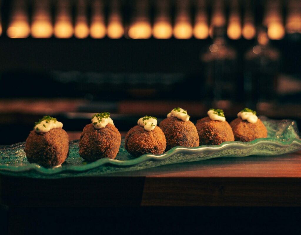Croquetas caseras restaurante Bilbao